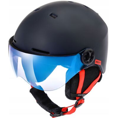 Kask Narciarski Snowboard Z Szybą Meteor Falven M 55-58 Filtr S2 Regulowany Kask Narciarski Snowboard Z Szybą Meteor Falven M 55-58 Filtr S2 Regulowany