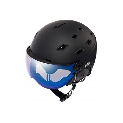 Kask Narciarski Snowboard Z Szybą Meteor Glide M 55-58 Filtr S2 Regulowany Kask Narciarski Snowboard Z Szybą Meteor Glide M 55-58 Filtr S2 Regulowany