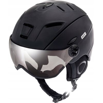 Kask Zimowy Narciarski Snowboardowy Z Szybą I Regulacją R M 55-58 Cm Meteor Kask Zimowy Narciarski Snowboardowy Z Szybą I Regulacją R M 55-58 Cm Meteor
