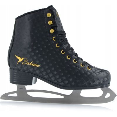Inny producent Łyżwy Figurowe Figurówki Czarne Damskie 37 Exclusive Ocieplane Figurówki / Smj Sport Inny producent Łyżwy Figurowe Figurówki Czarne Damskie 37 Exclusive Ocieplane Figurówki / Smj Sport
