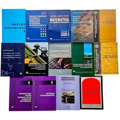 14x Książki Techniczne AGH Informatyka Górnictwo Elektrotechnika Matematyka 14x Książki Techniczne AGH Informatyka Górnictwo Elektrotechnika Matematyka