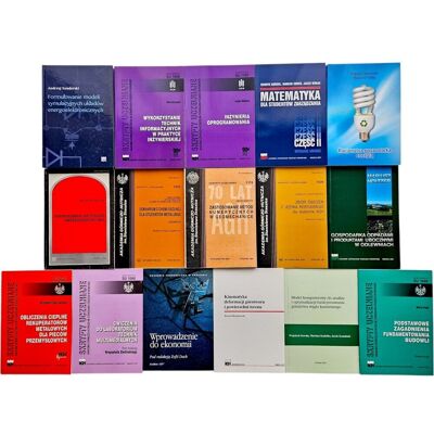 16x Książki Techniczne AGH Informatyka Górnictwo Ekonomia Matematyka Chemia 16x Książki Techniczne AGH Informatyka Górnictwo Ekonomia Matematyka Chemia