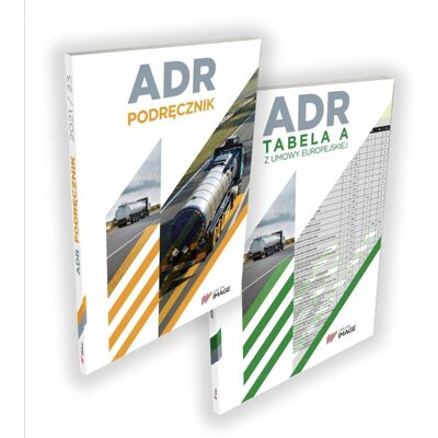 ADR 2025-2027. Podręcznik + tabela A ADR 2025-2027. Podręcznik + tabela A
