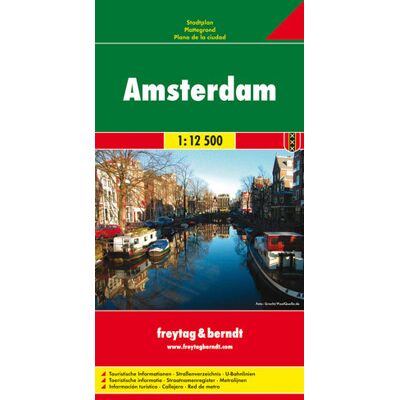 Amsterdam. Mapa 1:12 500 Amsterdam. Mapa 1:12 500