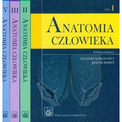 Anatomia człowieka. Tom 1-4 Anatomia człowieka. Tom 1-4
