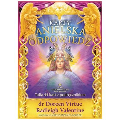 Anielska odpowiedź 44 karty + książka Anielska odpowiedź 44 karty + książka