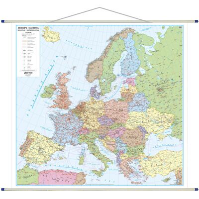 ArtGlob, mapa ścienna polityczna Europa, 1:2 250 000 ArtGlob, mapa ścienna polityczna Europa, 1:2 250 000