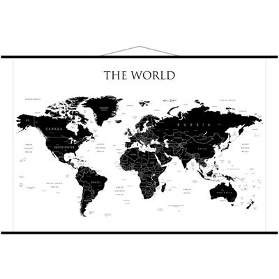 ArtGlob, mapa ścienna polityczna The World (j. angielski) ArtGlob, mapa ścienna polityczna The World (j. angielski)