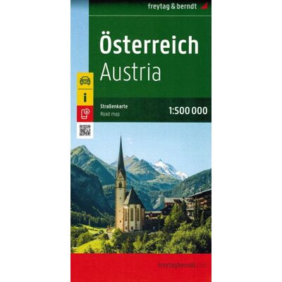 Austria. Mapa samochodowa 1:500 000 Austria. Mapa samochodowa 1:500 000