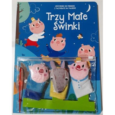 Bajki z pacynkami. Trzy małe świnki Bajki z pacynkami. Trzy małe świnki