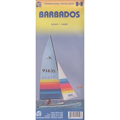 Barbados. Mapa 1:40 000 Barbados. Mapa 1:40 000