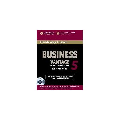 Cambridge English Business 5 Vantage Self-study Pack (student's Book with Answers and Audio CDs (2)) Cambridge English Business 5 Vantage Self-study Pack (student's Book with Answers and Audio CDs (2))