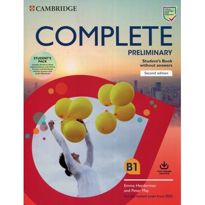 Complete Preliminary. Student'S Book Pack (Sb Wo Answers W Online Practice And Wb Wo Answers W Audio Download) Complete Preliminary. Student'S Book Pack (Sb Wo Answers W Online Practice And Wb Wo Answers W Audio Download)
