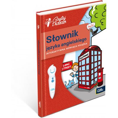 Czytaj z Albikiem, Albi, Słownik języka angielskiego, interaktywna mówiąca książka Czytaj z Albikiem, Albi, Słownik języka angielskiego, interaktywna mówiąca książka