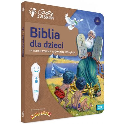 Czytaj z Albikiem, Biblia dla dzieci, interaktywna mówiąca książka Czytaj z Albikiem, Biblia dla dzieci, interaktywna mówiąca książka
