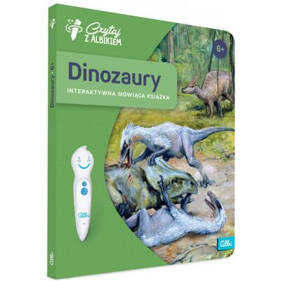 Czytaj z Albikiem, Dinozaury, interaktywna mówiąca książka Czytaj z Albikiem, Dinozaury, interaktywna mówiąca książka