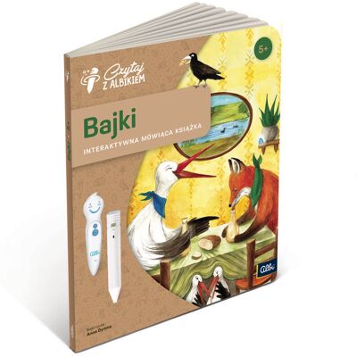 CZYTAJ z ALBIKIEM Interaktywna MÓWIĄCA Książka BAJKI EZOPA Albik BAJKA 5+ CZYTAJ z ALBIKIEM Interaktywna MÓWIĄCA Książka BAJKI EZOPA Albik BAJKA 5+