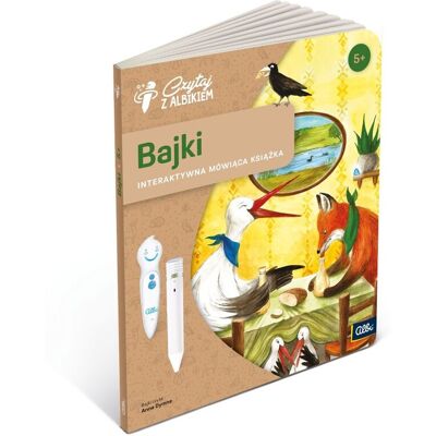 Czytaj Z Albikiem Interaktywna Mówiąca Książka Bajki Ezopa Albik Bajka 5+ Czytaj Z Albikiem Interaktywna Mówiąca Książka Bajki Ezopa Albik Bajka 5+