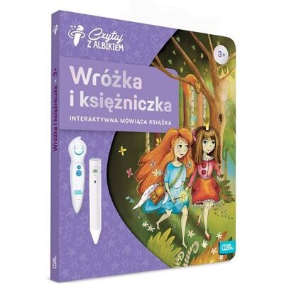 CZYTAJ z ALBIKIEM Interaktywna Mówiąca KSIĄŻKA Wróżka i KSIĘŻNICZKA Bajka CZYTAJ z ALBIKIEM Interaktywna Mówiąca KSIĄŻKA Wróżka i KSIĘŻNICZKA Bajka
