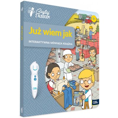 Czytaj z Albikiem, Już wiem jak, interaktywna mówiąca książka Czytaj z Albikiem, Już wiem jak, interaktywna mówiąca książka