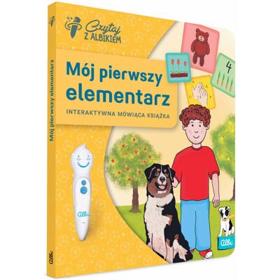 Czytaj z Albikiem, Mój pierwszy elementarz, interaktywna mówiąca książka Czytaj z Albikiem, Mój pierwszy elementarz, interaktywna mówiąca książka