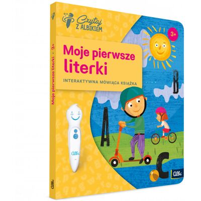 Czytaj z Albikiem, Moje pierwsze literki, interaktywna mówiąca książka Czytaj z Albikiem, Moje pierwsze literki, interaktywna mówiąca książka