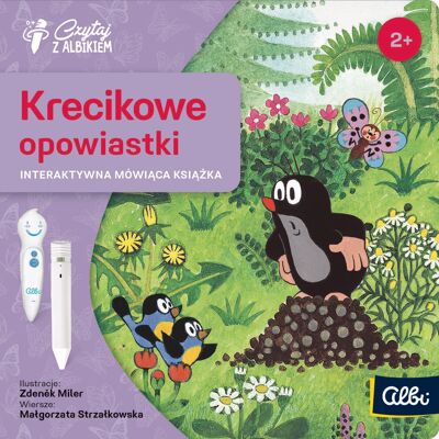 CZYTAJ z ALBIKIEM Mówiąca KSIĄŻKA Krecikowe OPOWIASTKI Krecik KSIĄŻECZKA 2+ CZYTAJ z ALBIKIEM Mówiąca KSIĄŻKA Krecikowe OPOWIASTKI Krecik KSIĄŻECZKA 2+