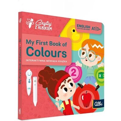CZYTAJ z ALBIKIEM Mówiąca Książka MY FIRST BOOK OF COLOURS Angielski A1 3+ CZYTAJ z ALBIKIEM Mówiąca Książka MY FIRST BOOK OF COLOURS Angielski A1 3+