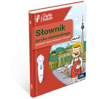 Czytaj z Albikiem, Słownik języka niemieckiego, interaktywna mówiąca książka Czytaj z Albikiem, Słownik języka niemieckiego, interaktywna mówiąca książka