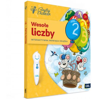 Czytaj z Albikiem, Wesołe liczby, interaktywna mówiąca książka Czytaj z Albikiem, Wesołe liczby, interaktywna mówiąca książka