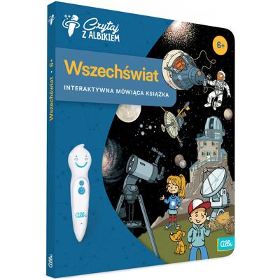 Czytaj z Albikiem, Wszechświat, interaktywna mówiąca książka Czytaj z Albikiem, Wszechświat, interaktywna mówiąca książka