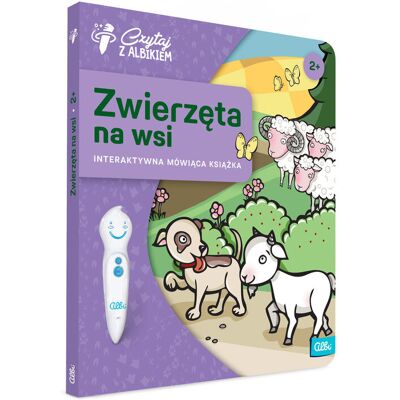 Czytaj z Albikiem, Zwierzęta na wsi, interaktywna mówiąca książka Czytaj z Albikiem, Zwierzęta na wsi, interaktywna mówiąca książka