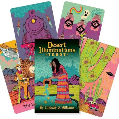 Inny producent Desert Illuminations Tarot, Karty Do Wróżenia Inny producent Desert Illuminations Tarot, Karty Do Wróżenia