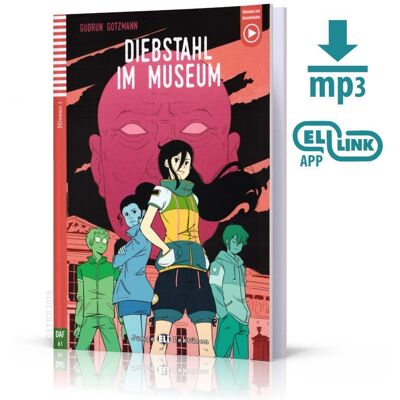 Diebstahl im Museum książka + audio online A1 Diebstahl im Museum książka + audio online A1