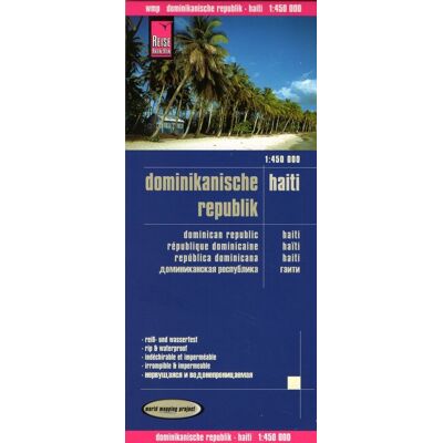 Dominikana, Haiti. Mapa samochodowa 1:450 000 Dominikana, Haiti. Mapa samochodowa 1:450 000