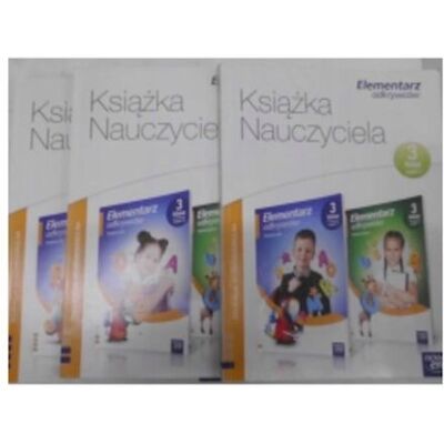 Elementarz odkrywców klasa 3 cz.1,2,4 Książka nauczyciela Elementarz odkrywców klasa 3 cz.1,2,4 Książka nauczyciela