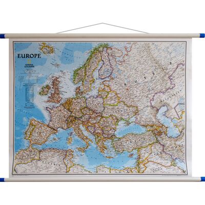 Europa Classic. Mapa ścienna polityczna 1:8 399 000, National Geographic Europa Classic. Mapa ścienna polityczna 1:8 399 000, National Geographic
