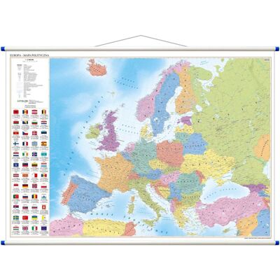 Europa. Mapa ścienna, polityczna 1:6 500 000 Europa. Mapa ścienna, polityczna 1:6 500 000