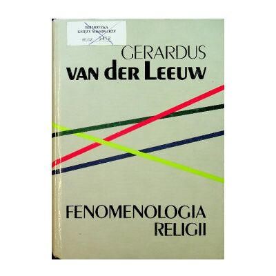 Fenomenologia religii Fenomenologia religii
