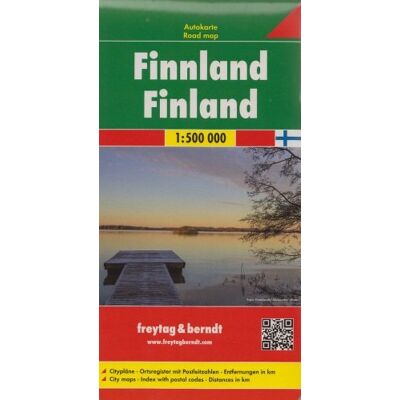 Finlandia. Mapa 1:500 000 Finlandia. Mapa 1:500 000