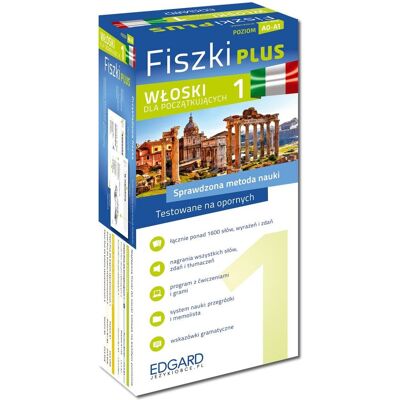 Fiszki Plus. Włoski dla początkujących 1 Fiszki Plus. Włoski dla początkujących 1