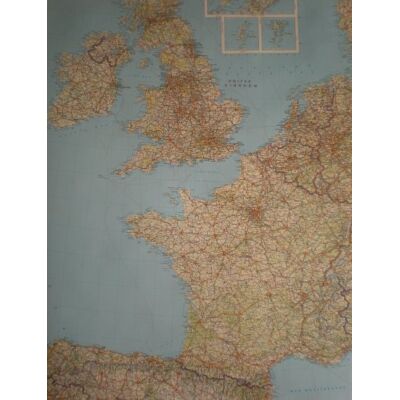 Freytag&Berndt,; Europa Zachodnia mapa ścienna samochodowa, 1:2 000 000 Freytag&Berndt,; Europa Zachodnia mapa ścienna samochodowa, 1:2 000 000