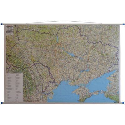 Freytag&Berndt,; mapa ścienna samochodowa Ukraina Mołdawia, 1:1 000 000 Freytag&Berndt,; mapa ścienna samochodowa Ukraina Mołdawia, 1:1 000 000