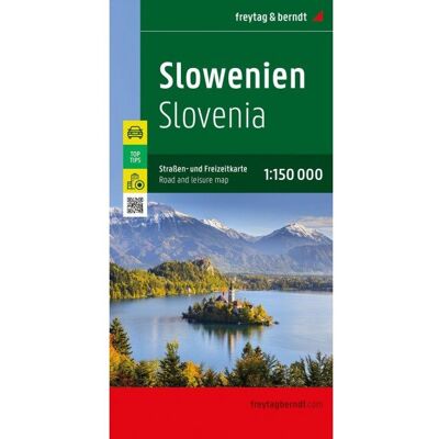 Freytag&Berndt,; Mapa Słowenia 1 150 000 Fb Br Freytag&Berndt,; Mapa Słowenia 1 150 000 Fb Br