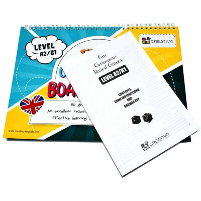 Fun Grammar Board Games. Level A2/B1 Fun Grammar Board Games. Level A2/B1