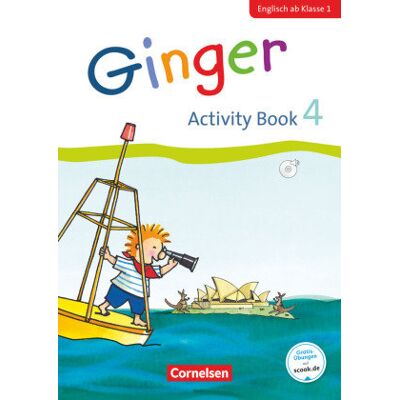 Ginger - Early Start Edition 4. Schuljahr - Activity Book mit Audio-CD, Minibildkarten und Faltbox Ginger - Early Start Edition 4. Schuljahr - Activity Book mit Audio-CD, Minibildkarten und Faltbox