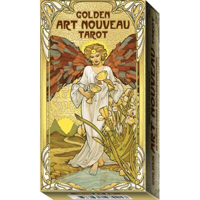 Golden Art Nouveau Tarot Karty Tarota Lo Scarabeo Golden Art Nouveau Tarot Karty Tarota Lo Scarabeo