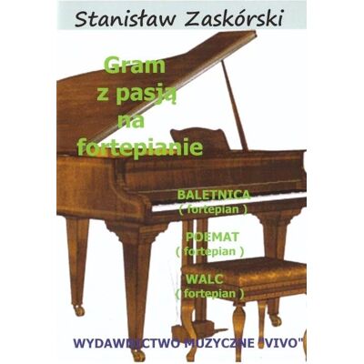 Gram Z Pasją Na Fortepianie Baletnica Gram Z Pasją Na Fortepianie Baletnica