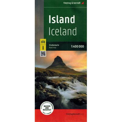 Islandia. Mapa samochodowa 1:400 000 Islandia. Mapa samochodowa 1:400 000