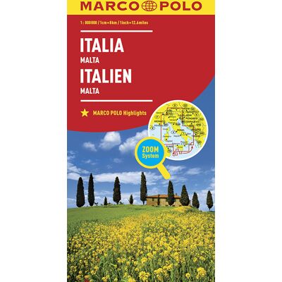 Italia, Malta. Mapa 1:800 000 Italia, Malta. Mapa 1:800 000